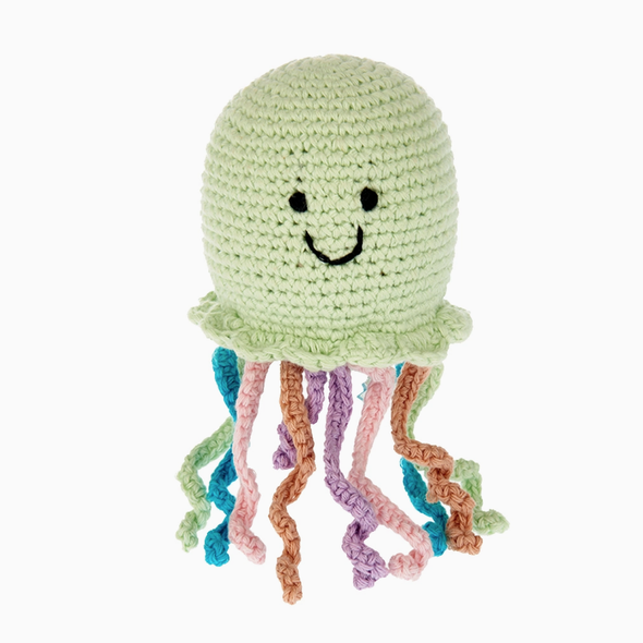 Plush Ocean Toy- Jelly Fish Rattle