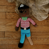 Pirate Doll- Peg Leg