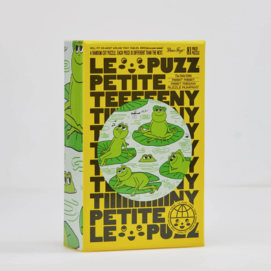 Le Puzz Petite- Peace Frogs Mini Puzzle