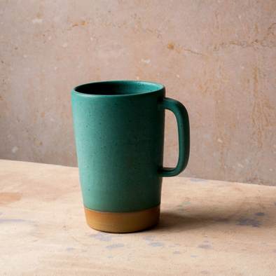 Settle Ceramics Latte Coffee Mug- Turquoise