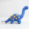 Felted Wool Dinosaur- Blue/Yellow