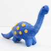 Felted Wool Dinosaur- Blue/Yellow