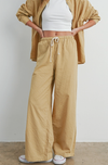 LAST CHANCE! Check Plaid Drawstring Pants- Goldenrod