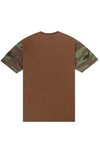 The Hundreds Washed Camo Tee-Brown