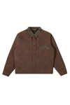 The Hundreds Camo Canvas Jacket- Brown