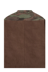 The Hundreds Camo Canvas Jacket- Brown