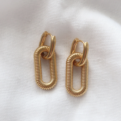 Ivy Drop Statement Earrings