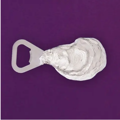 Pewter Oyster Shell Bottle Opener