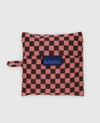 Standard Baggu- Pink Brown Check