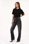 Rolla's 90’s Relaxed High Rise Jean- Faded Black