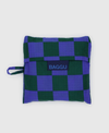 Standard Baggu- Iris Green Check