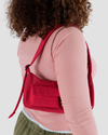 Baggu Cargo Shoulder Bag- Candy Apple Red