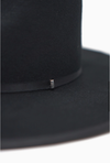 Billie Wool Felt Rancher Hat- Black