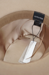 Banded Wool Felt Pencil Brim Rancher Hat- Pecan