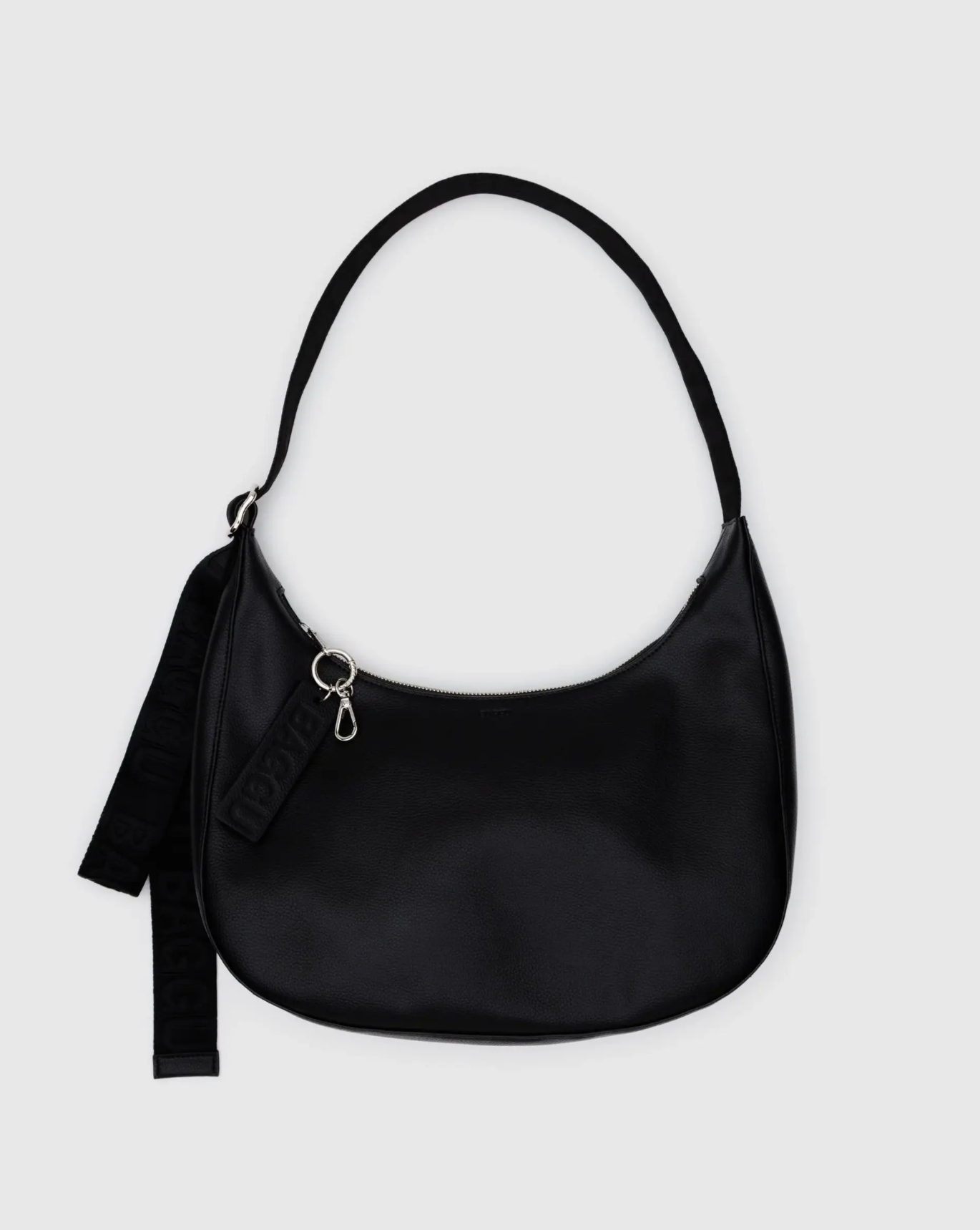 Baggu Medium Recycled Leather Crescent Bag- Black – Mom's Sweet Shop