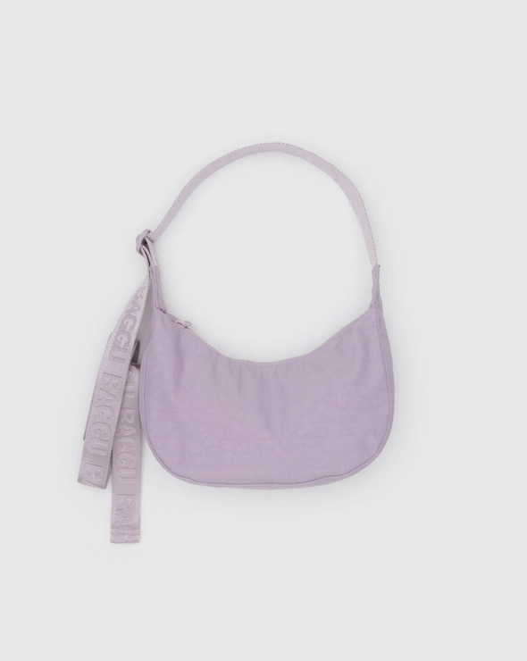 Baggu Small Nylon Crescent Bag- Dusty Pink