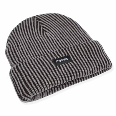 Theories Two Tone Beanie- Grey/Black