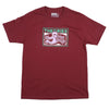 Theories Enigma Tee- Burgundy