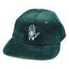 Hand of Theories Corduroy Snapback Hat- Forest