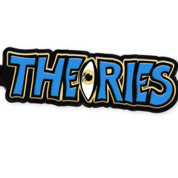 Theories That's Life Rubber Keychain