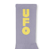 Theories UFO Sock- Lavender/Yellow