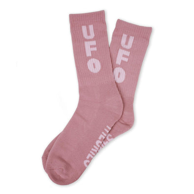 UFO Sock- Coral Pink