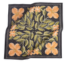 No. 046 Amy Bandana- Black/Peach/Green