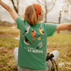 Backyard Birds Tee- Green