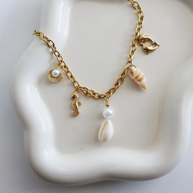 Beach Charm Necklace