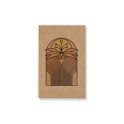 Desert Bloom Kraft Classic Layflat Notebook