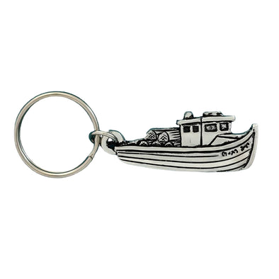 Lobster Boat Keychain