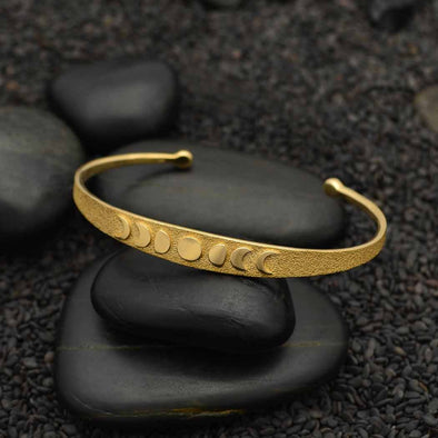 Bronze Moon Phase Cuff
