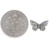 Sterling Silver Butterfly Stud Earrings