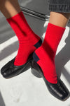 Le Bon Shoppe Classic Cashmere Socks- Poppy