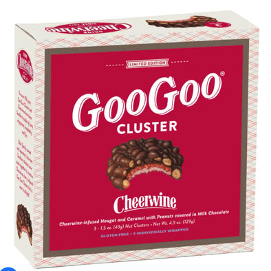 3 Count Goo Goo Cluster- Cheerwine
