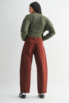 Utility Seam Barrel Pants- Cinnamon