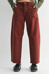 Utility Seam Barrel Pants- Cinnamon