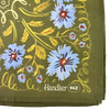 No. 143 Clara Bandana- Green/Blue/Yellow