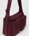 Baggu Medium Cargo Crossbody Bag- Mahogany