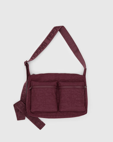 Baggu Medium Cargo Crossbody Bag- Mahogany