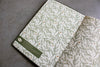 Embroidered Deer Journal- Sage Green