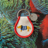 Patch Embroidered Key Chain- Sweater Dog