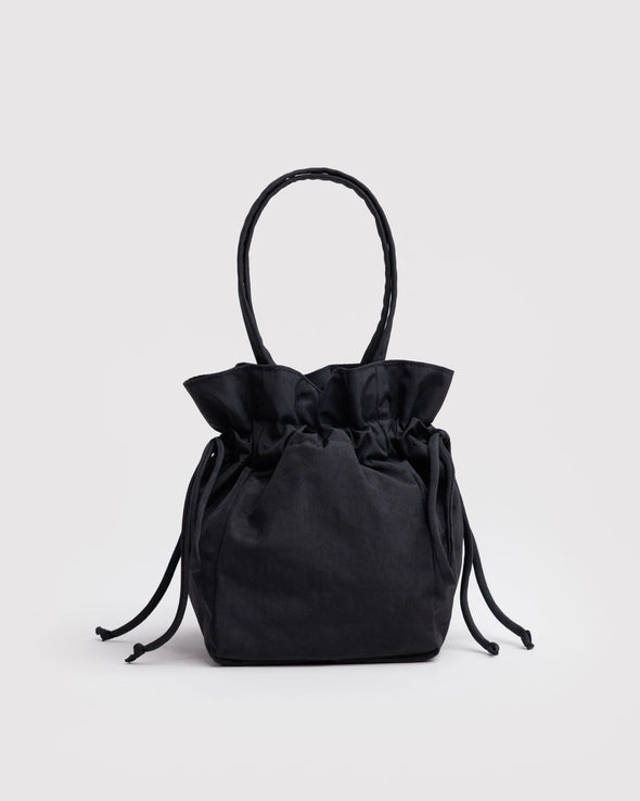 Baggu Nylon Drawstring Bag- Black