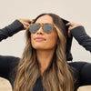 Blue Planet Sunglasses- Dunes- Honey Tortoise/Smoke Lens