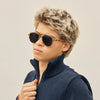 Blue Planet Sunglasses- Dunes- Honey Tortoise/Smoke Lens