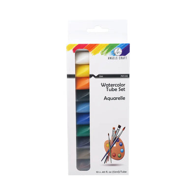 Watercolor Tubes Set 10 Colors
