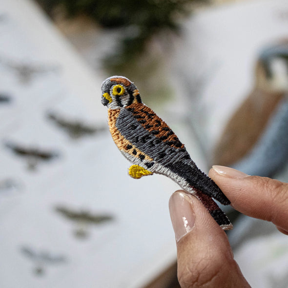 Bird Collective Patch- American Kestrel