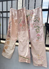 Embroidered Peace Pants- OOAK