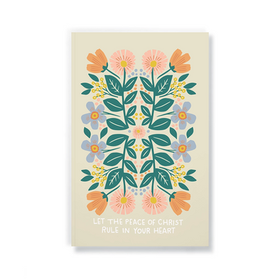 Faithful Floral Layflat Journal Notebook