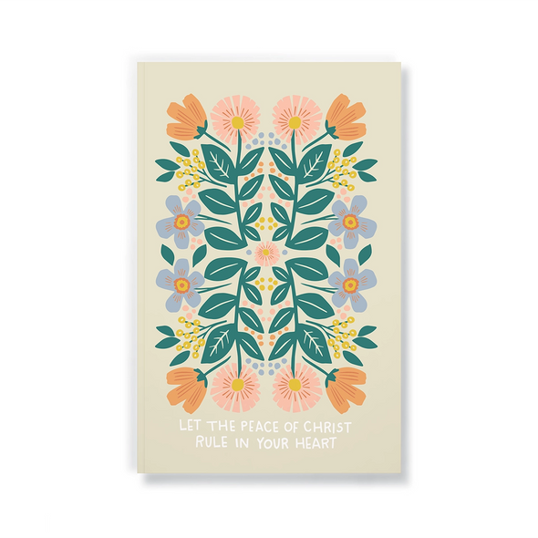 Faithful Floral Layflat Journal Notebook